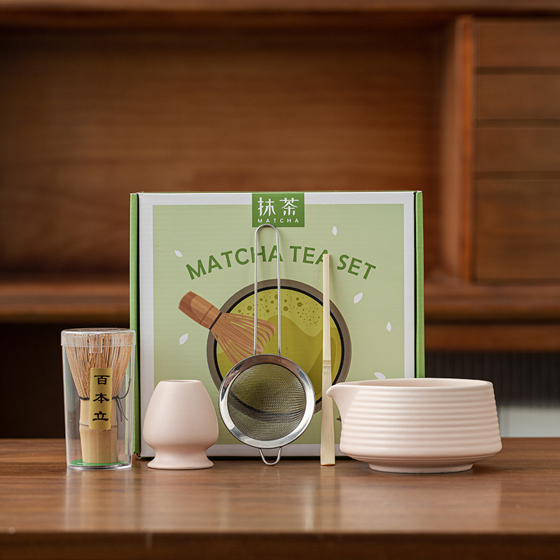 Matcha Whisk Set - Japanese Style Matcha Tea Set Matcha