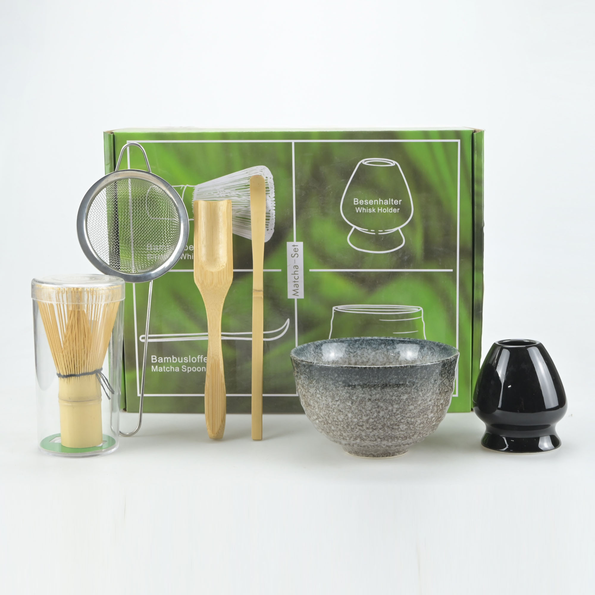 Matcha Whisk Set - 4PCS/5PCS/6PCS/Set Japanese Bamboo Matcha Set, Including