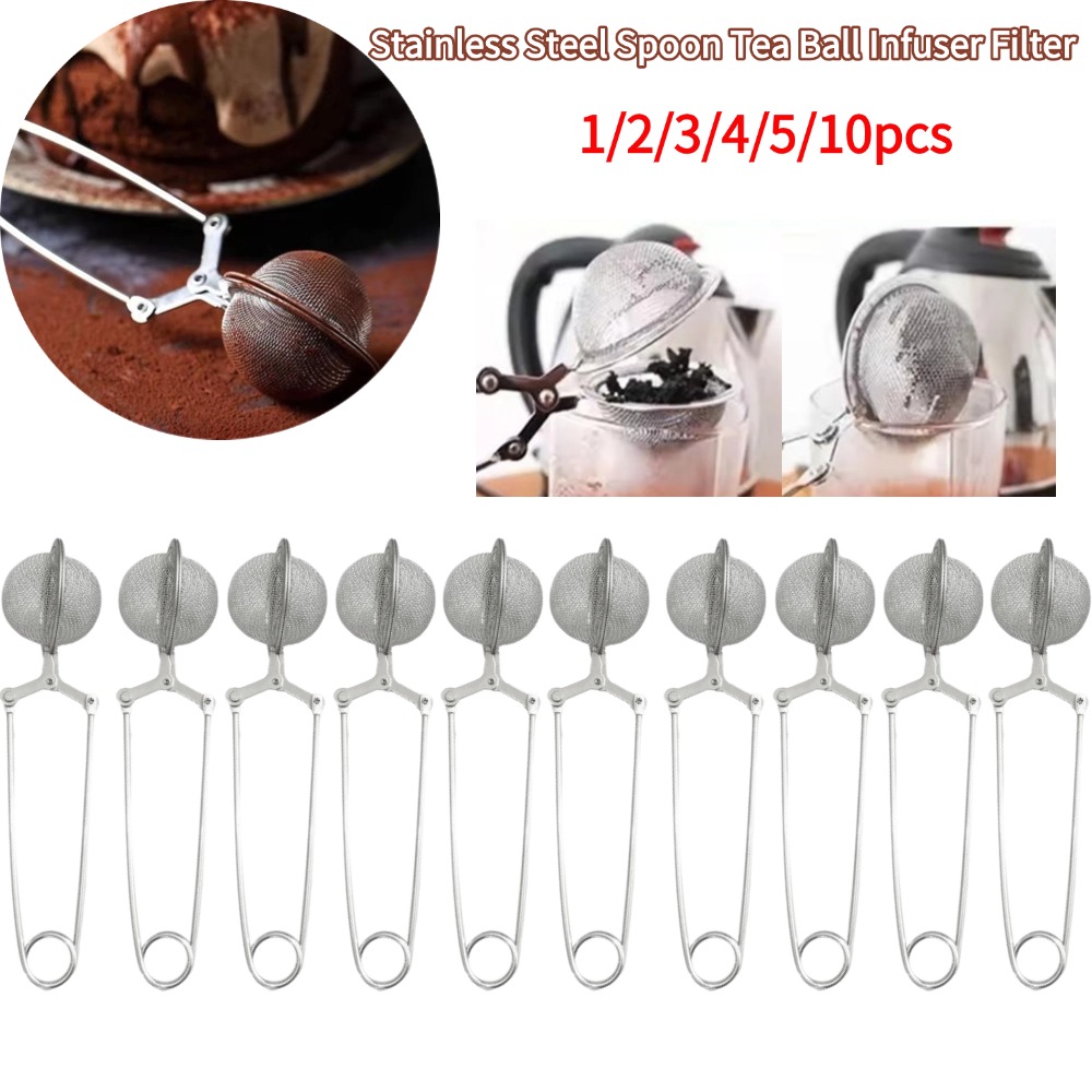 Coffee Tea Infusion - Stainless Steel Spoon Tea Ball Infuser