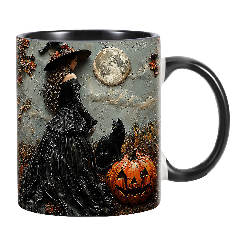 Halloween Pumpkin Wizard Ceram - огляд і ціна Coffee Tea Festival