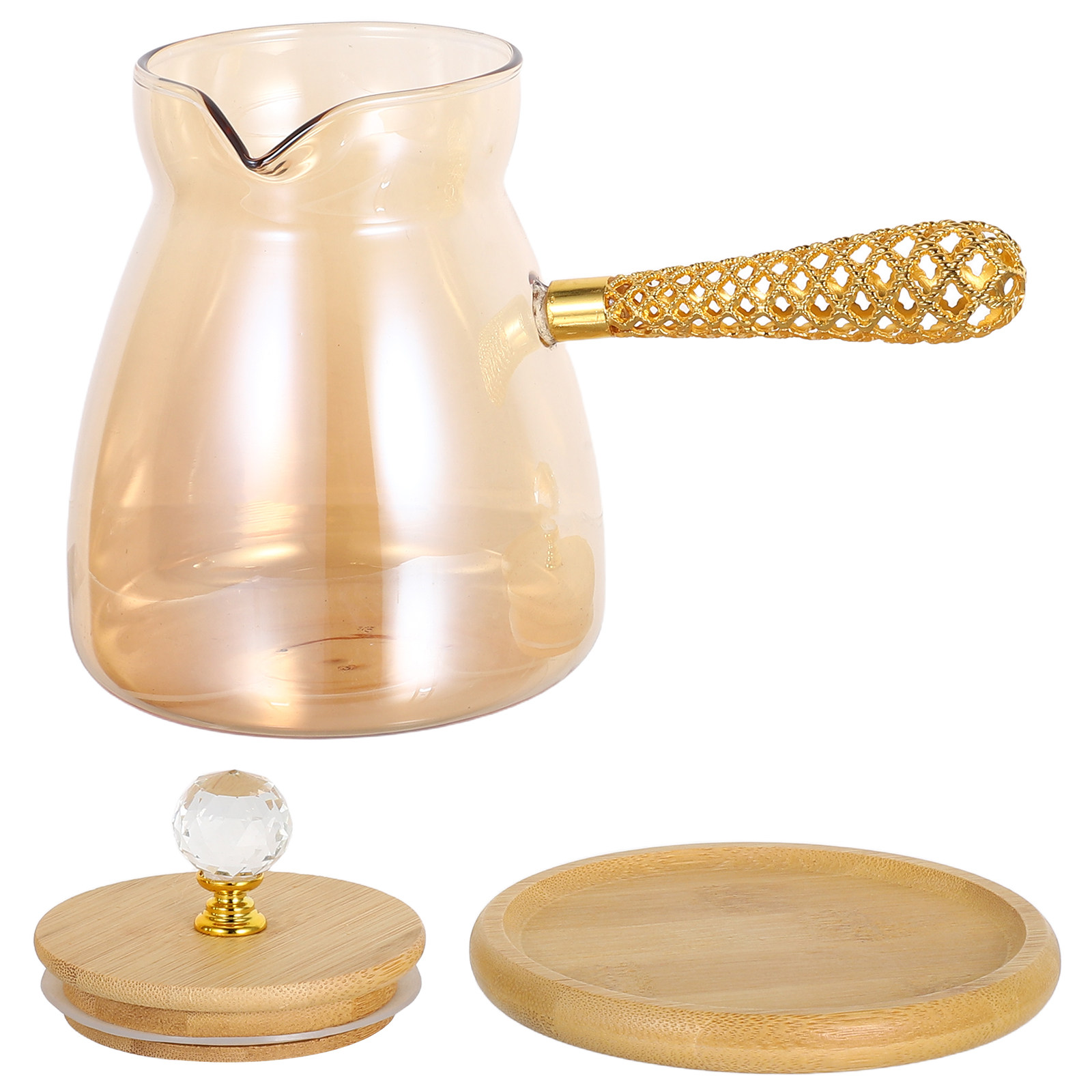 Glass Turkish Coffee Pot 750ml - огляд і ціна Coffee Tea Brew