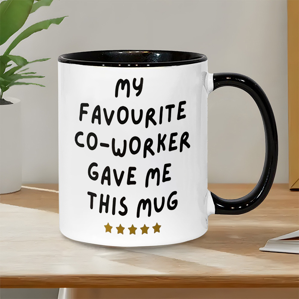 Fun Colleague Gift Mug Printed - огляд і ціна Coffee Tea With Me
