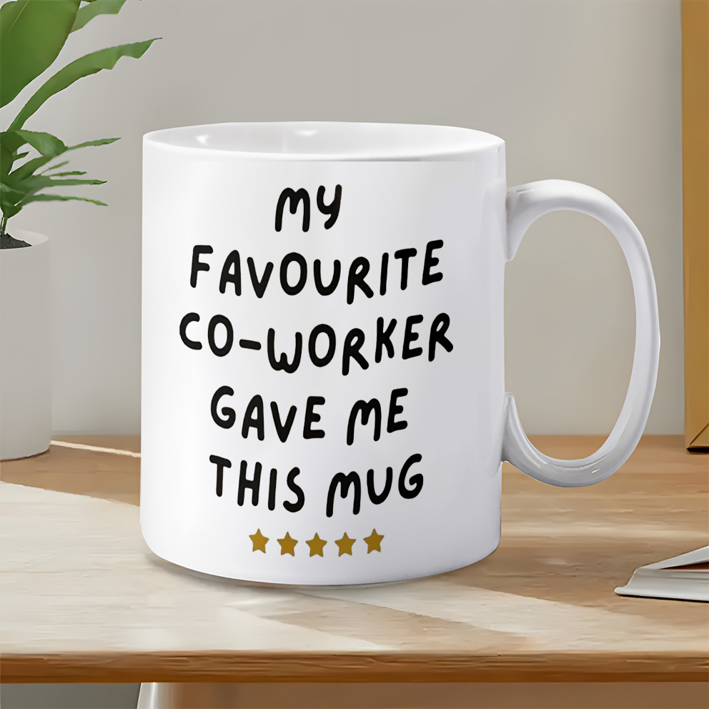 Fun Colleague Gift Mug Printed - огляд і ціна Coffee Tea With Me