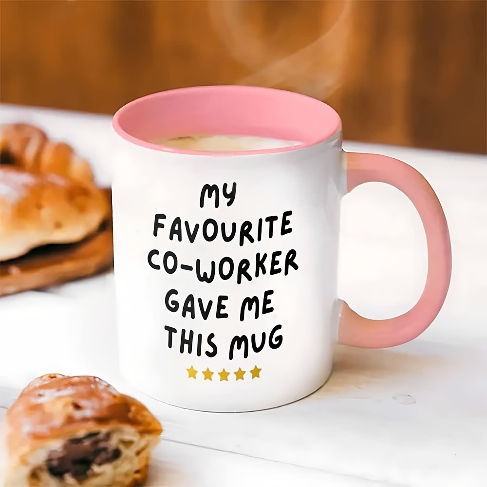 Fun Colleague Gift Mug Printed - огляд і ціна Coffee Tea With Me
