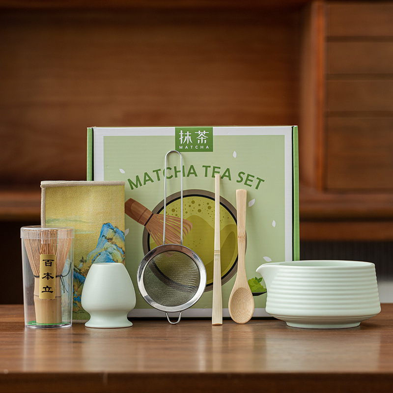 Japanese Style Matcha Tea Set  - огляд і ціна Matcha Whisk Set