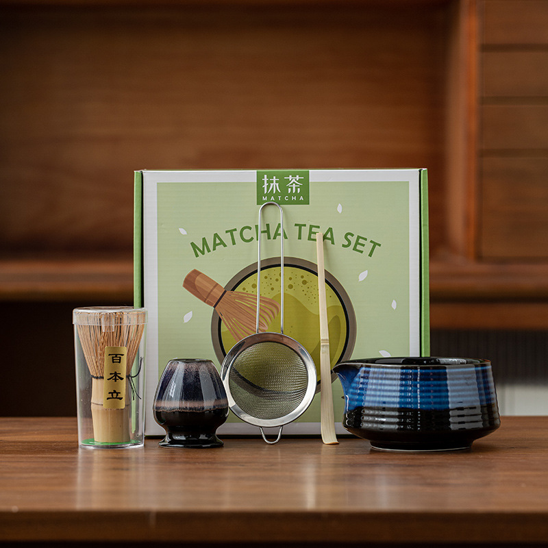 Japanese Style Matcha Tea Set  - огляд і ціна Matcha Whisk Set