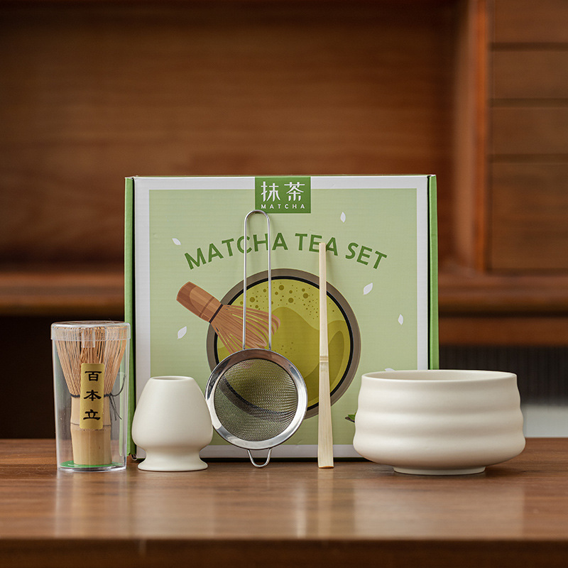 Japanese Style Matcha Tea Set  - огляд і ціна Matcha Whisk Set