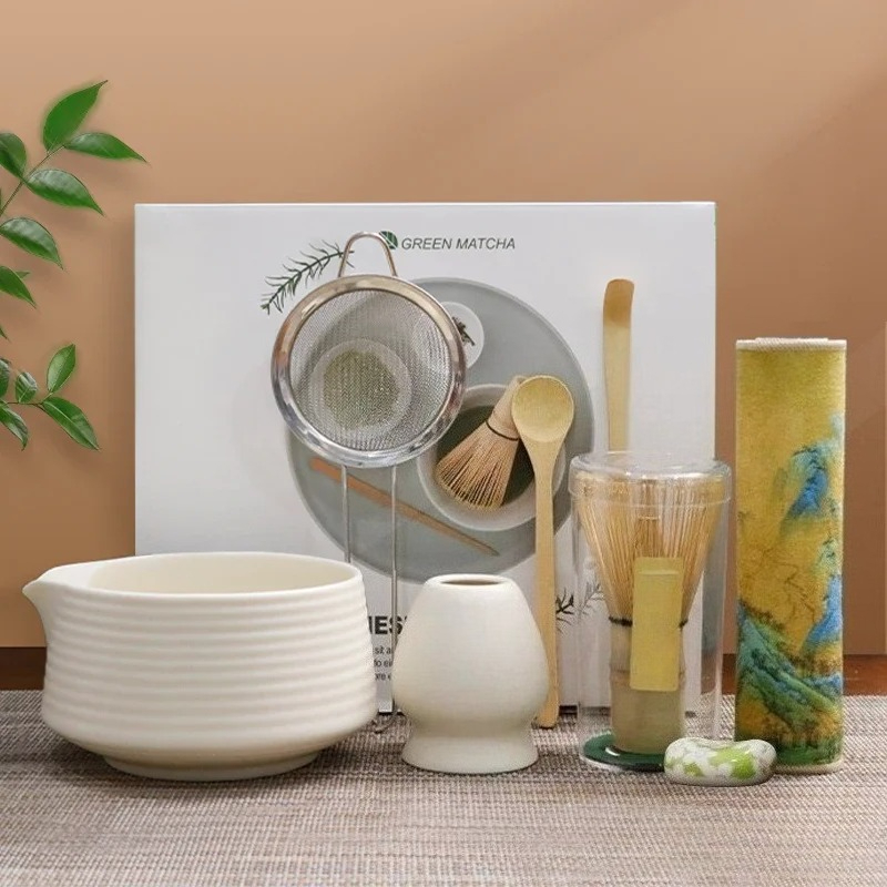 Hot 8PCS Premium Matcha Tea Se - огляд і ціна Matcha Whisk Set