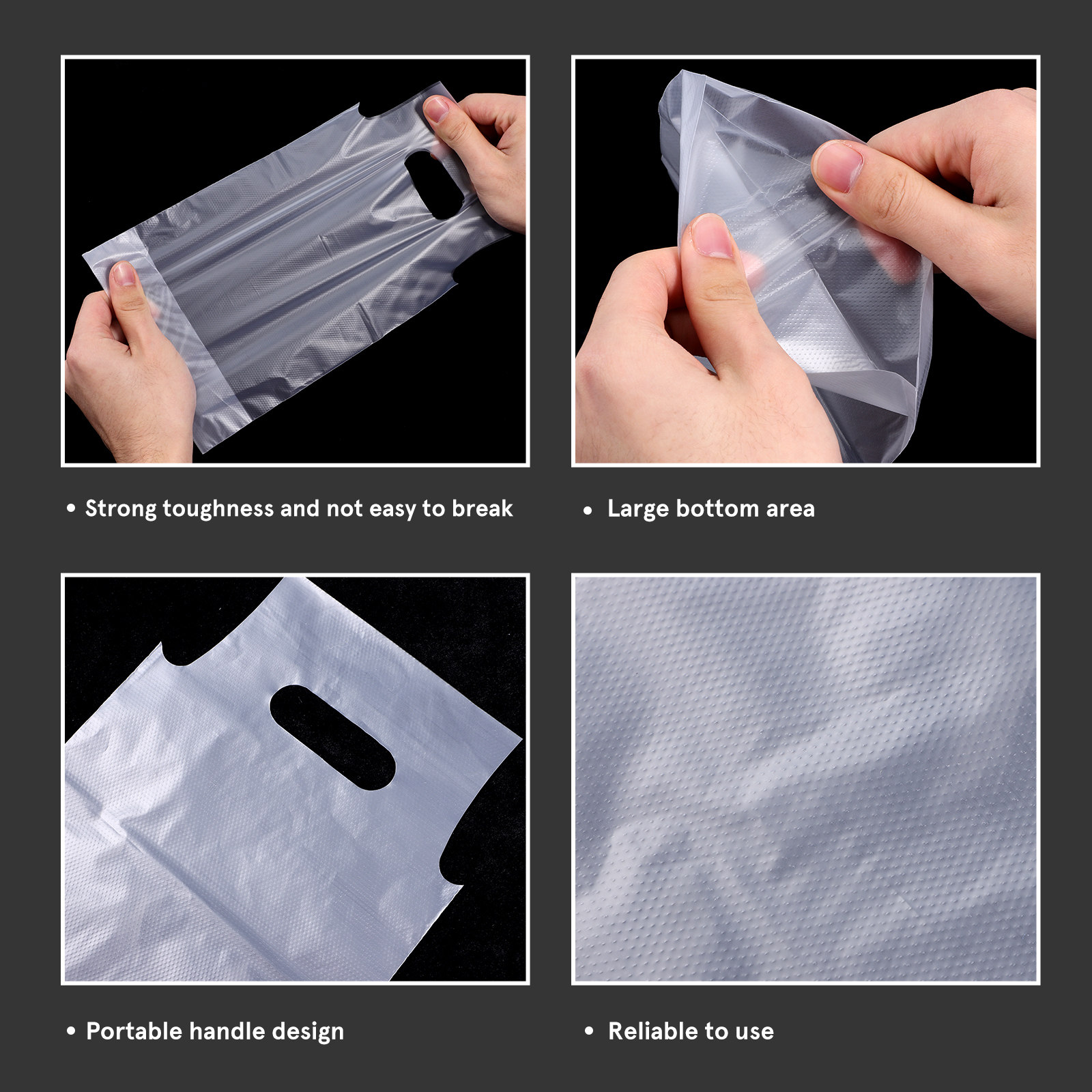 500Pcs Transparent Takeout Bev - огляд і ціна Coffee Tea Bags