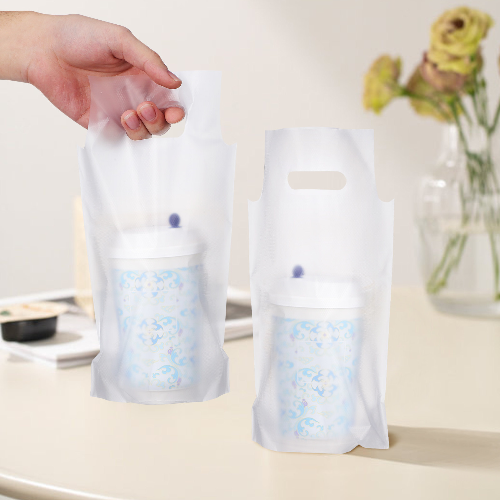 500Pcs Transparent Takeout Bev - огляд і ціна Coffee Tea Bags