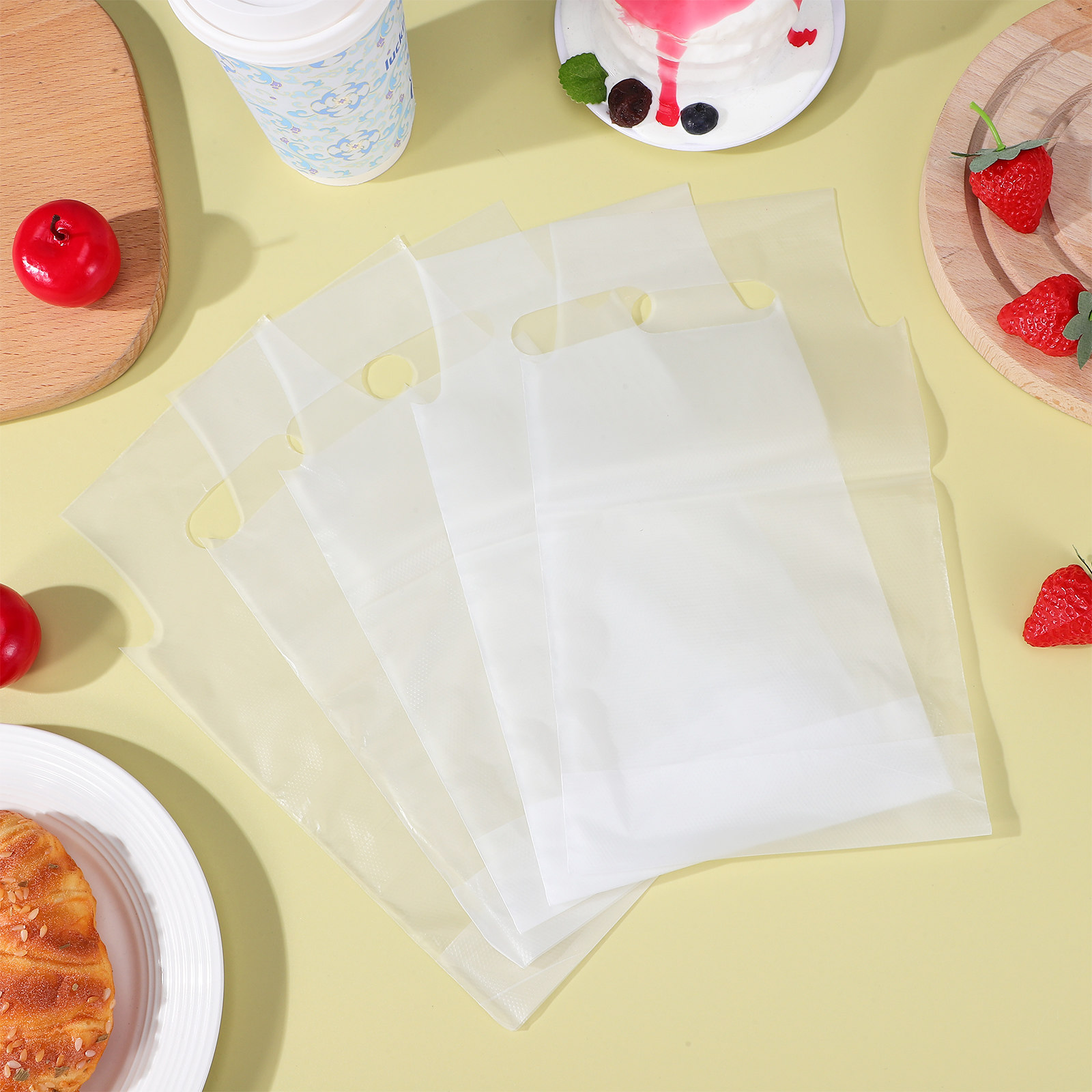 500Pcs Transparent Takeout Bev - огляд і ціна Coffee Tea Bags