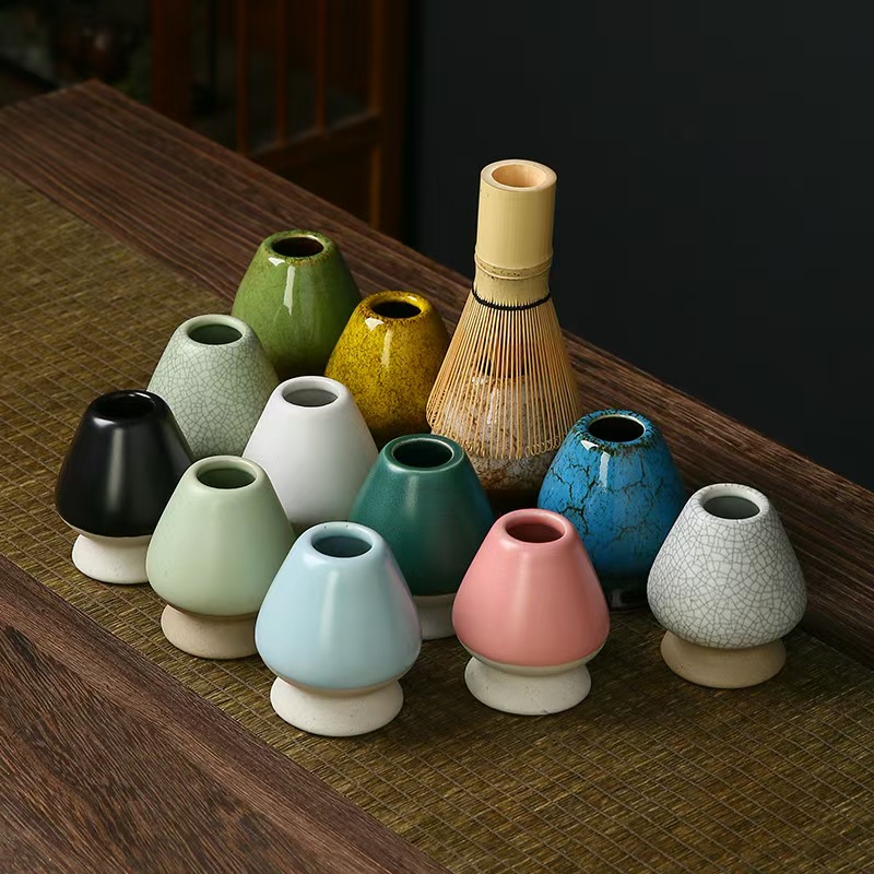 Matcha Tea Whisk Holder Cerami - огляд і ціна Matcha Whisk Set