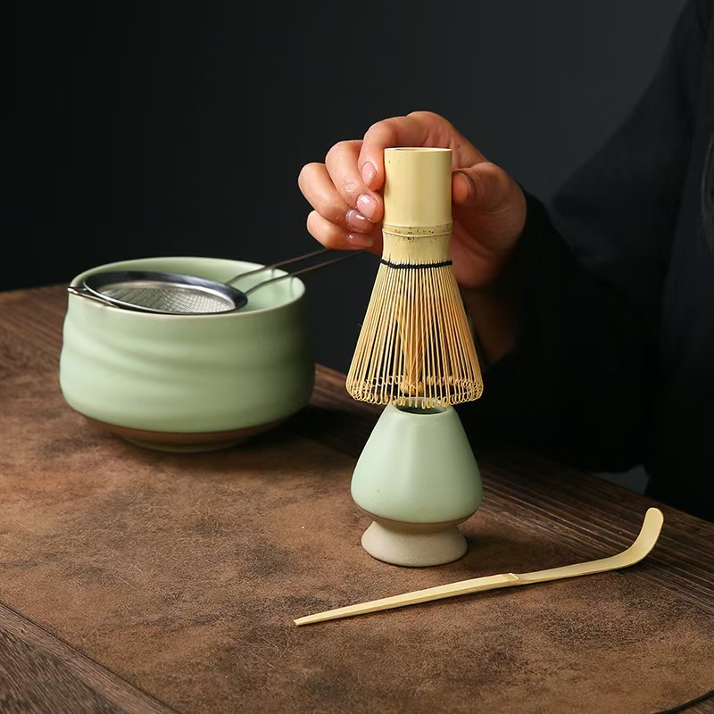 Matcha Tea Whisk Holder Cerami - огляд і ціна Matcha Whisk Set