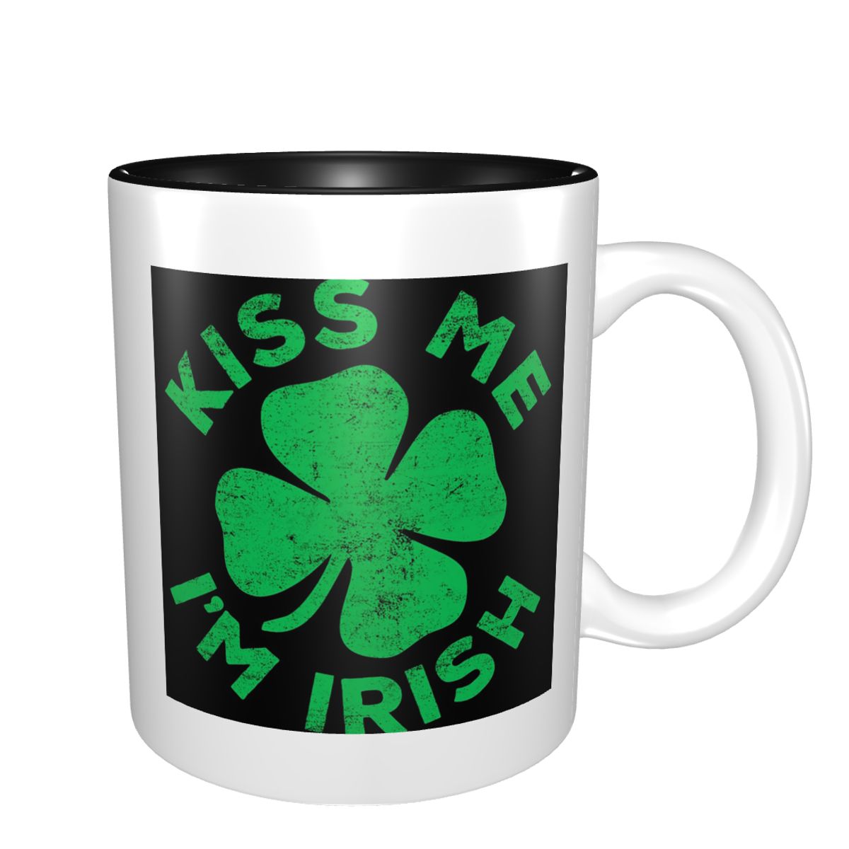 Kiss Me I'm Irish Mug Funny Ce - огляд і ціна Coffee Tea With Me