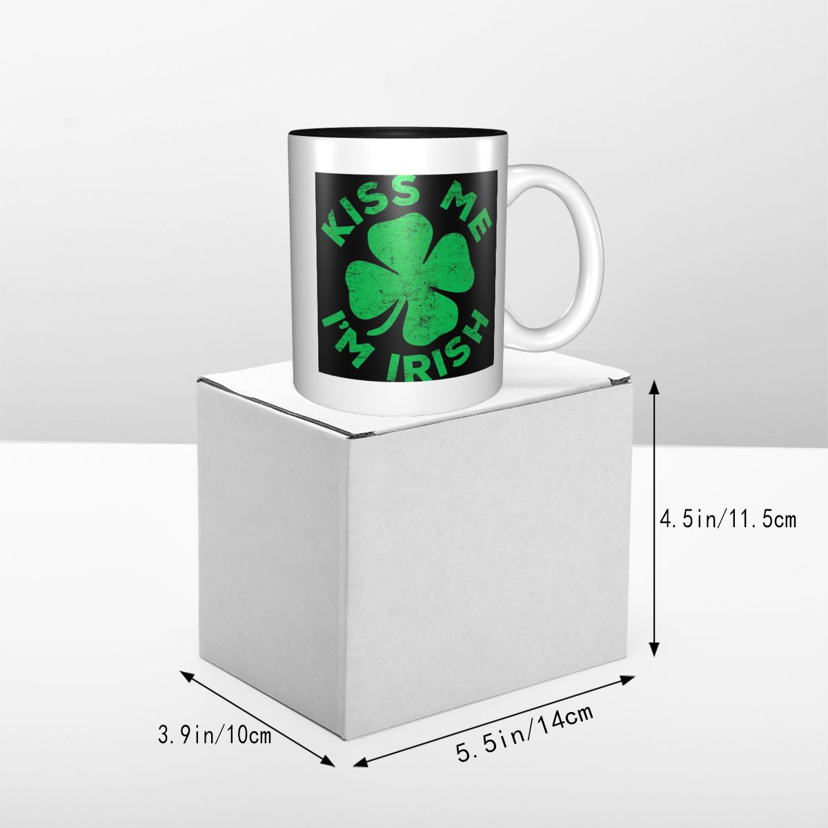 Kiss Me I'm Irish Mug Funny Ce - огляд і ціна Coffee Tea With Me