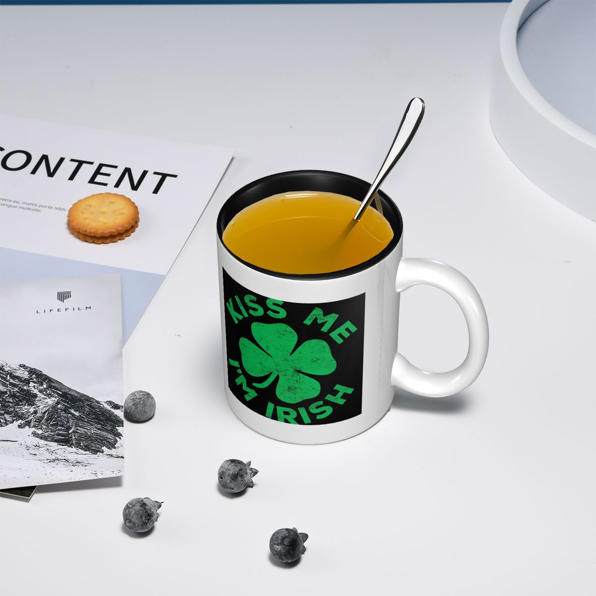 Kiss Me I'm Irish Mug Funny Ce - огляд і ціна Coffee Tea With Me