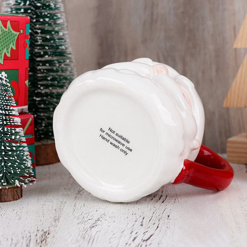 Christmas 3D Santa Ceramic Mug - огляд і ціна Coffee Tea Festival
