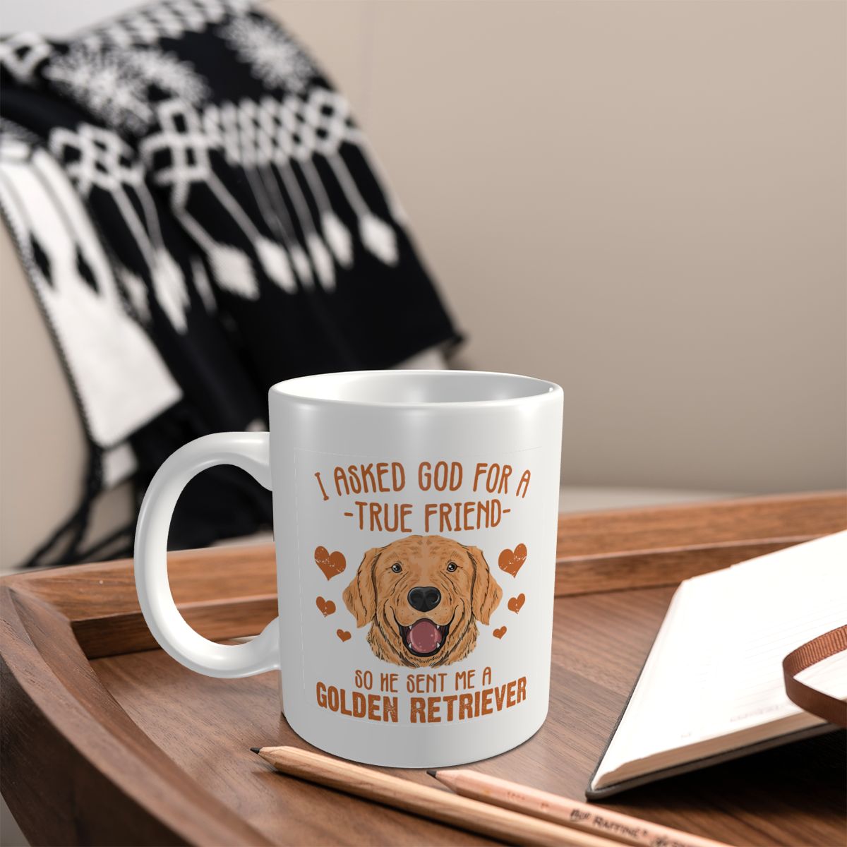 Mark Cup Mug Golden Retriever  - огляд і ціна Coffee Tea With Me