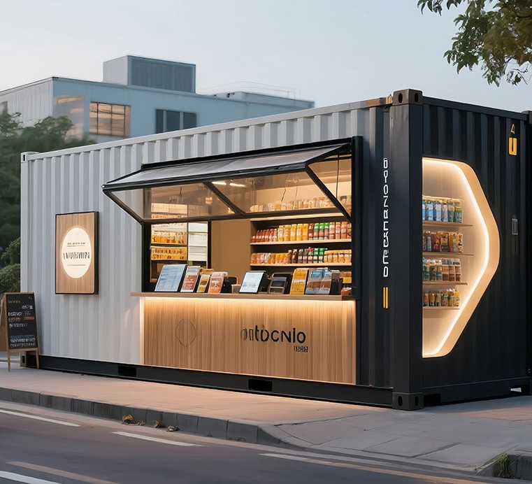 Prefab Container Coffee Shop M - огляд і ціна Coffee Tea Containers