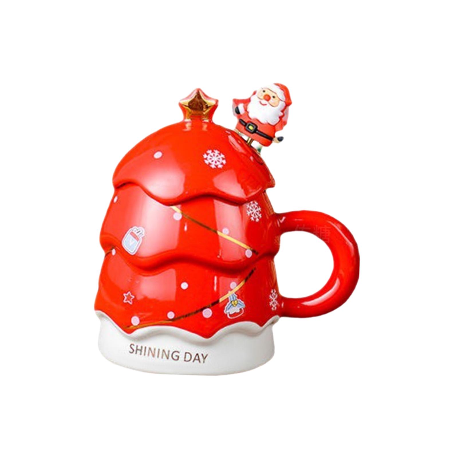 Festive Tree Shaped Mug with H - огляд і ціна Coffee Tea Festival