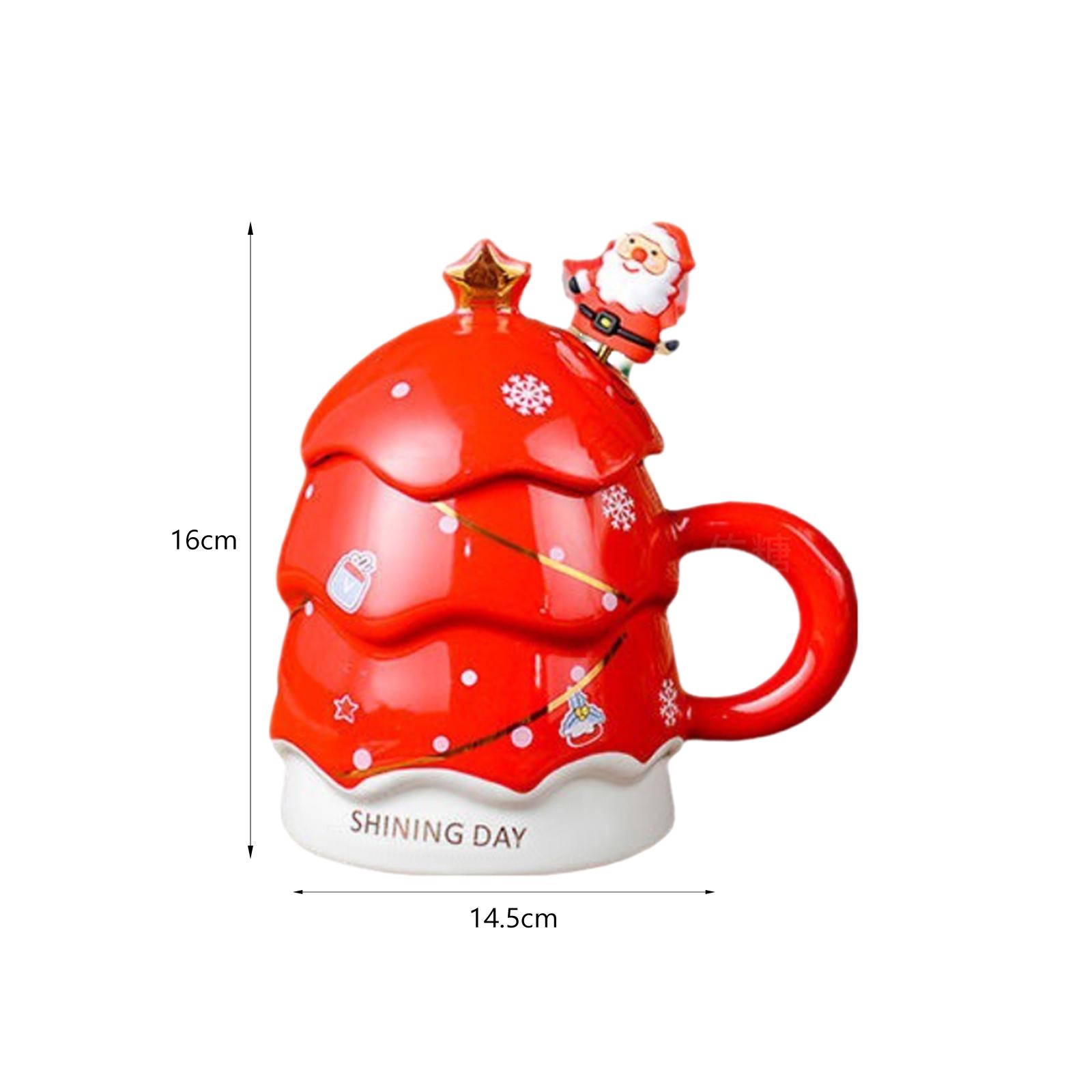 Festive Tree Shaped Mug with H - огляд і ціна Coffee Tea Festival