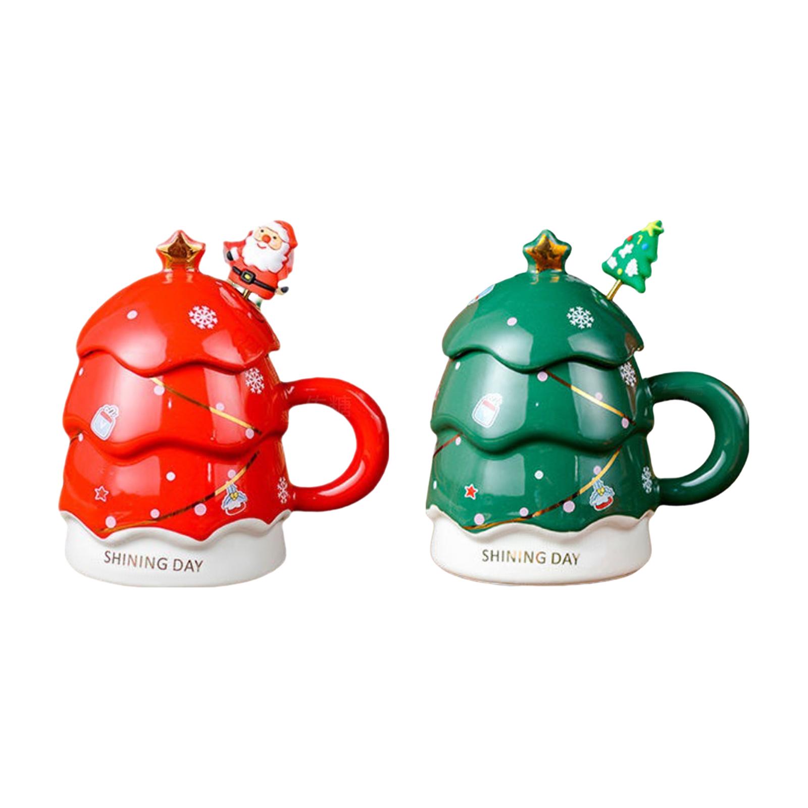 Festive Tree Shaped Mug with H - огляд і ціна Coffee Tea Festival