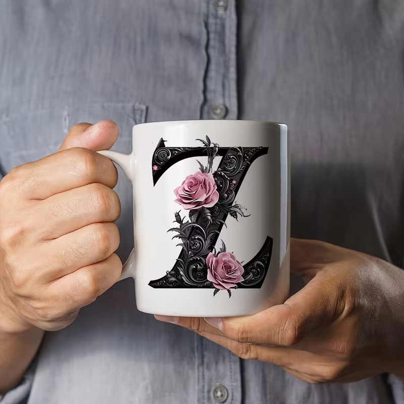 1 Black Letter Flower A-F Prin - огляд і ціна Best Tea Coffee