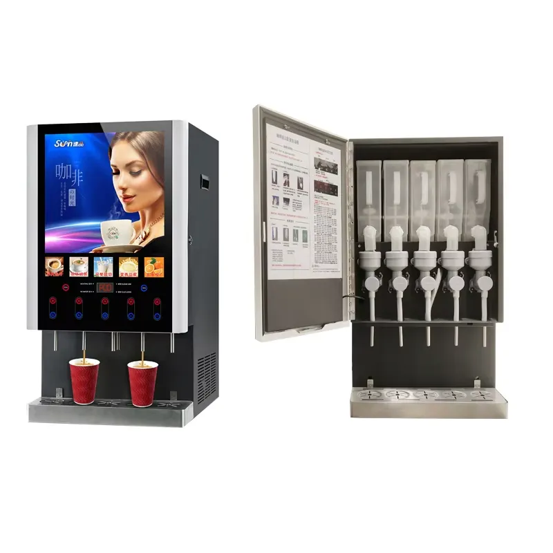 for 50SCW-12 Automatic Coffee  - огляд і ціна Coffee Tea Vending Machine For Office