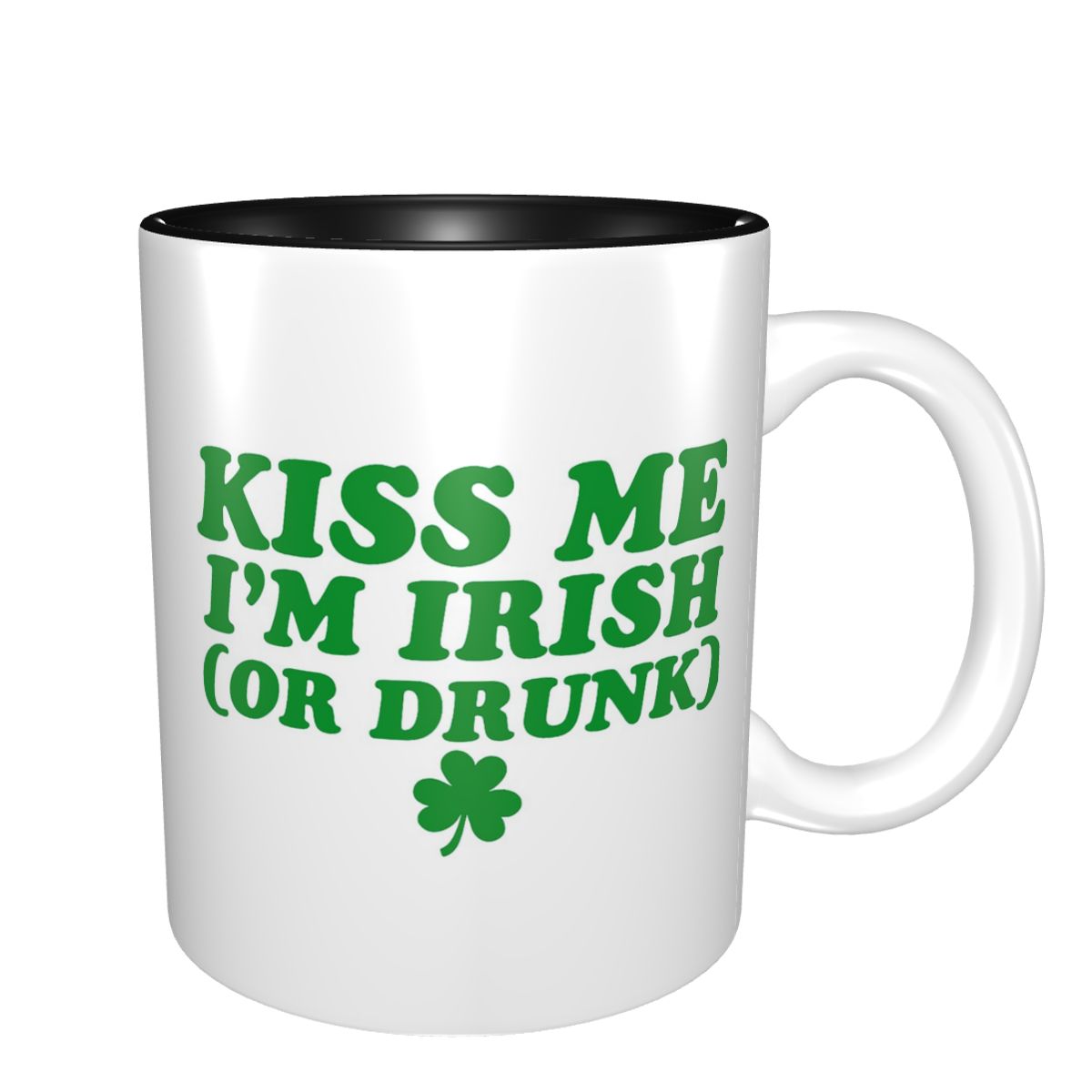 Kiss Me I'm Irish Mug Funny Ce - огляд і ціна Coffee Tea With Me
