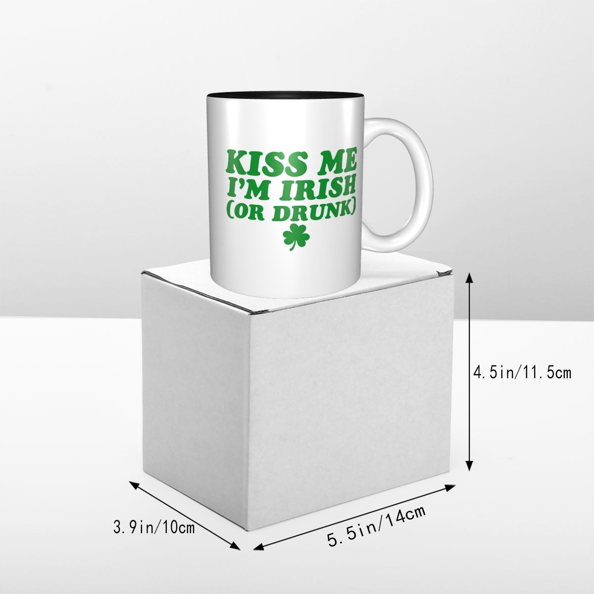 Kiss Me I'm Irish Mug Funny Ce - огляд і ціна Coffee Tea With Me