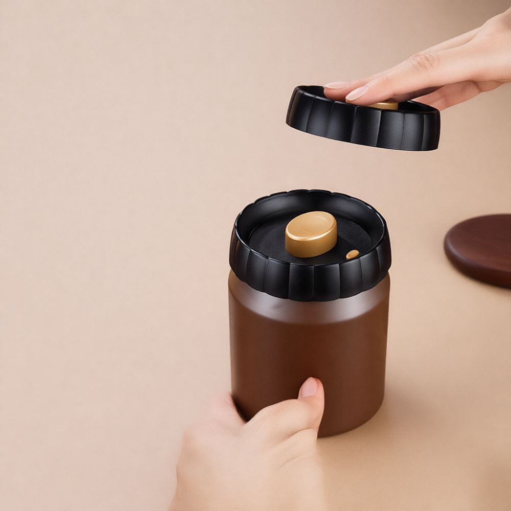 Vacuum Sealed Coffee Bean Stor - огляд і ціна Coffee Tea Containers