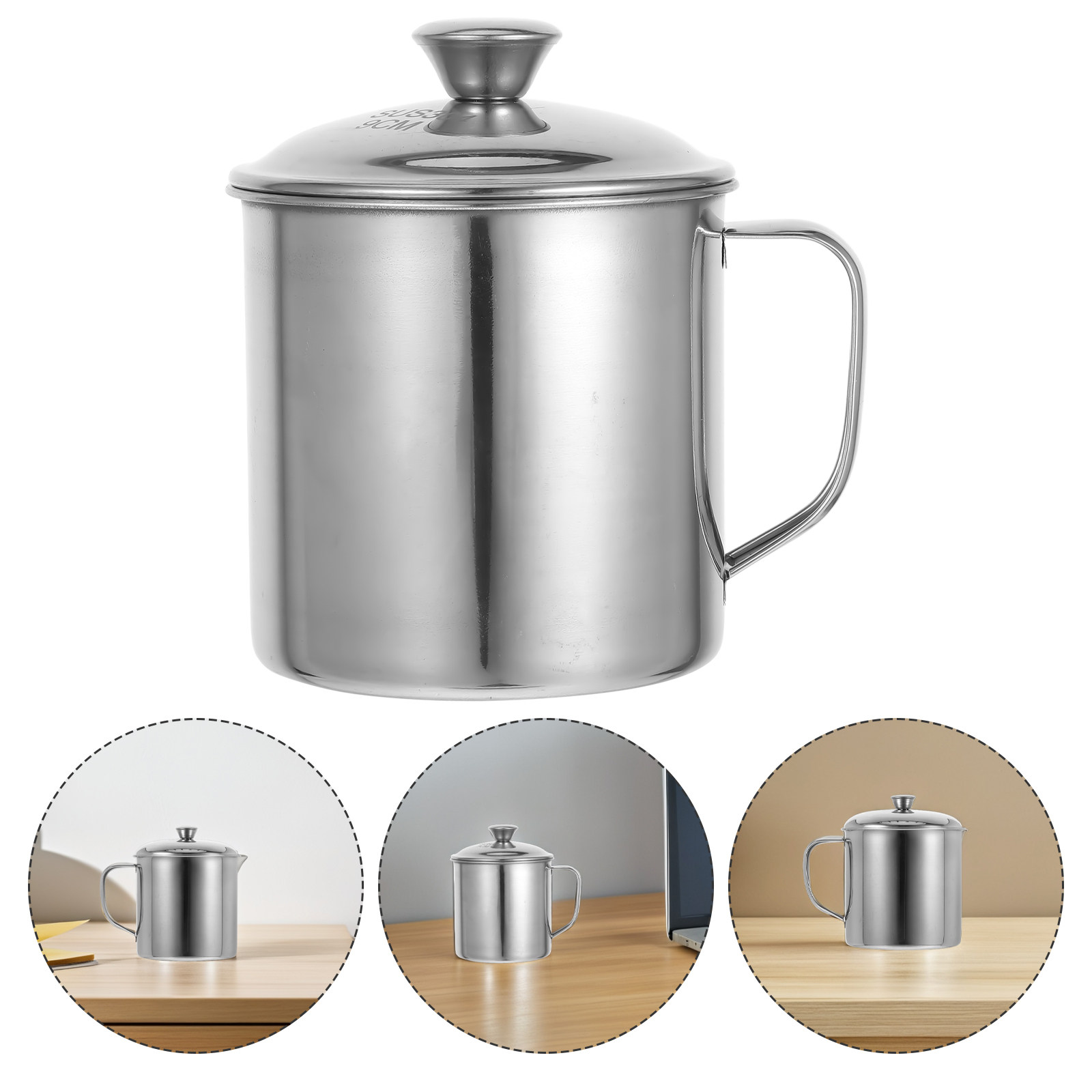 Stainless Steel Cup With Lid R - огляд і ціна Mug Tea Coffee