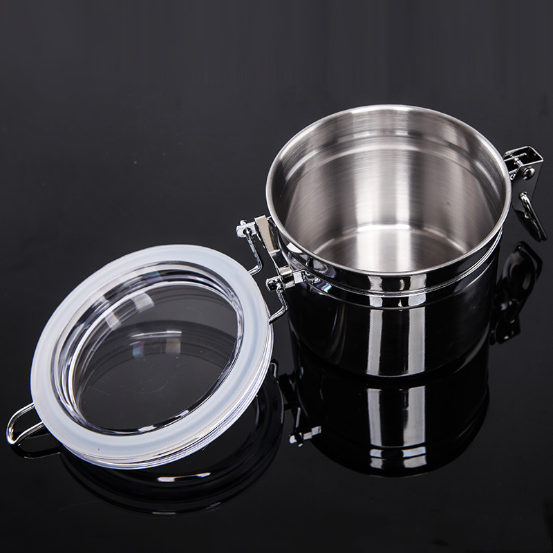 Stainless Steel Airtight Canis - огляд і ціна Coffee Tea Containers