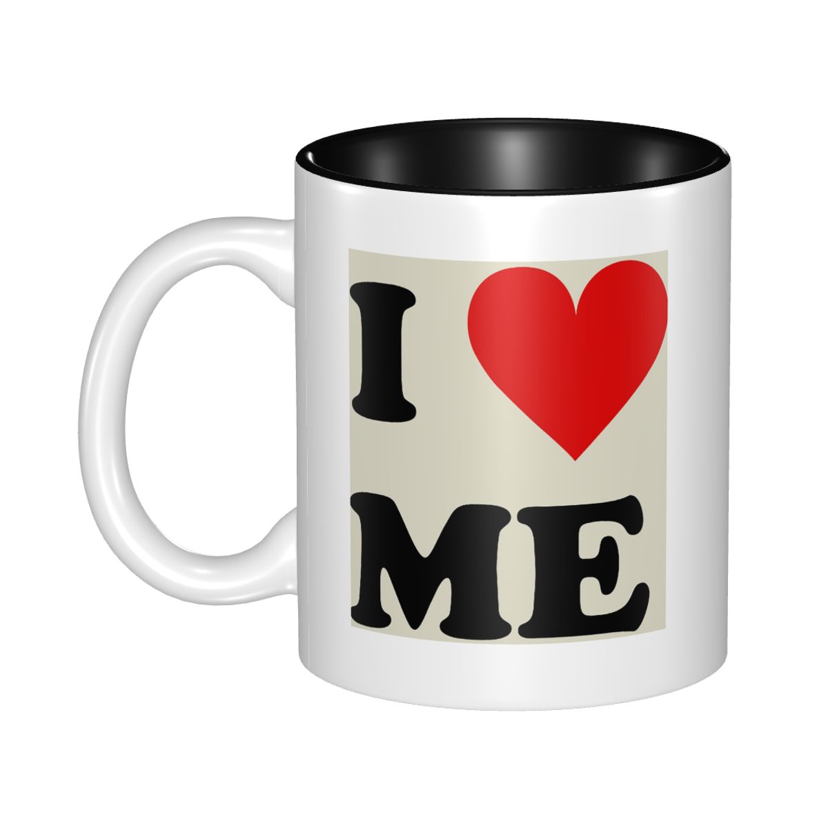 I Love Me Heart Mug Funny Cera - огляд і ціна Coffee Tea With Me
