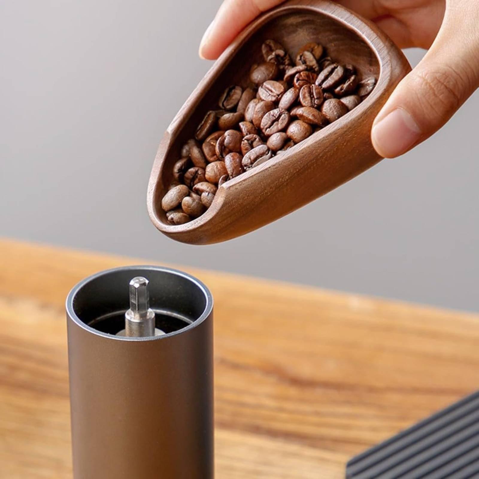 Solid Wood Coffee Dosing Tray  - огляд і ціна Coffee Tea Bean Leaf