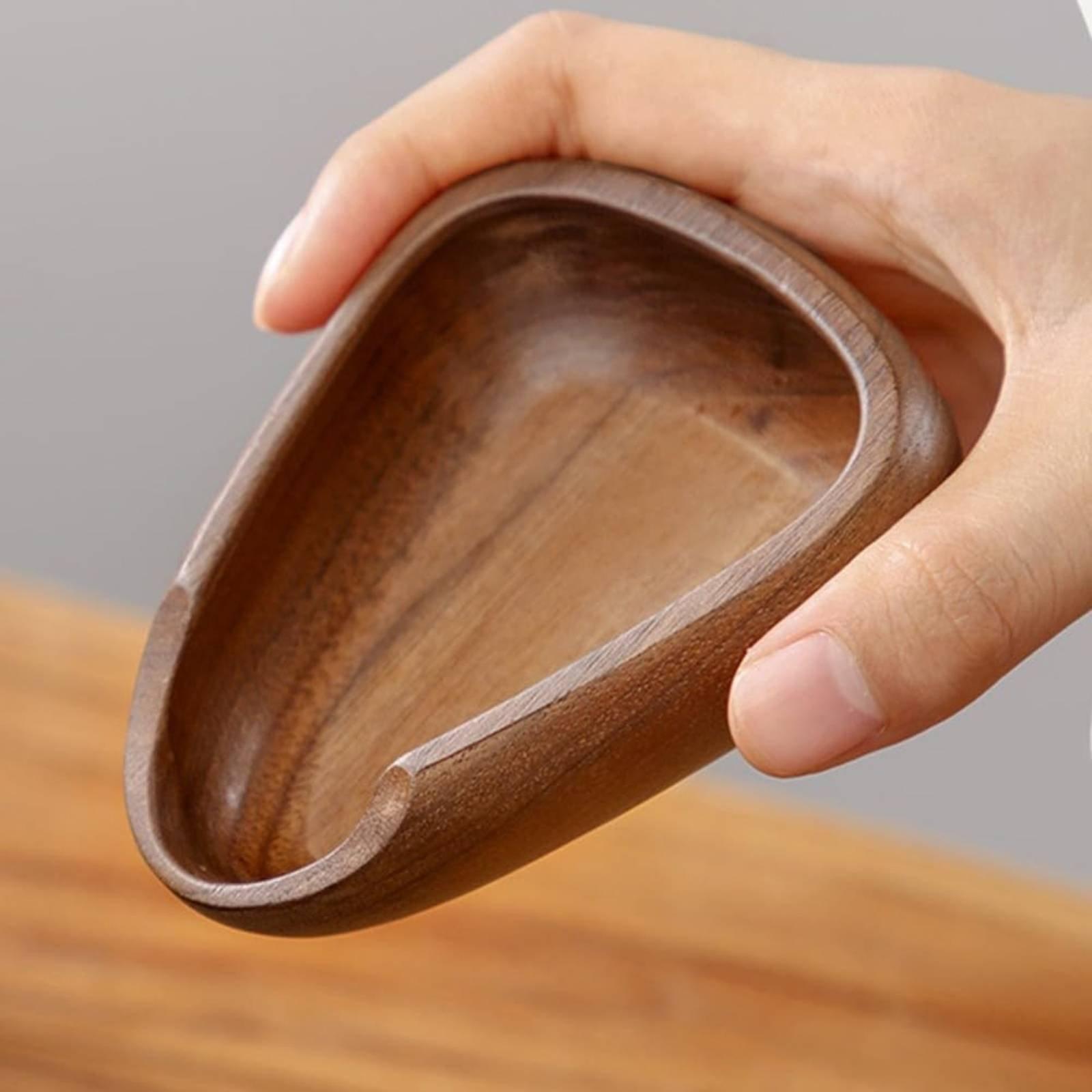 Solid Wood Coffee Dosing Tray  - огляд і ціна Coffee Tea Bean Leaf