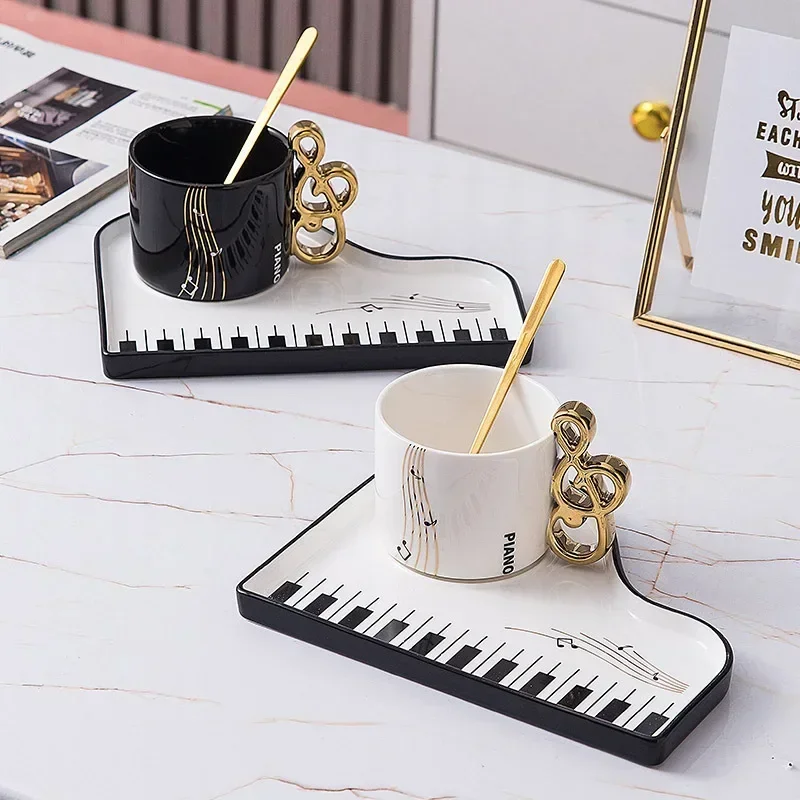 200ml Creative Piano Coffee Mu - огляд і ціна Coffee Tea Set