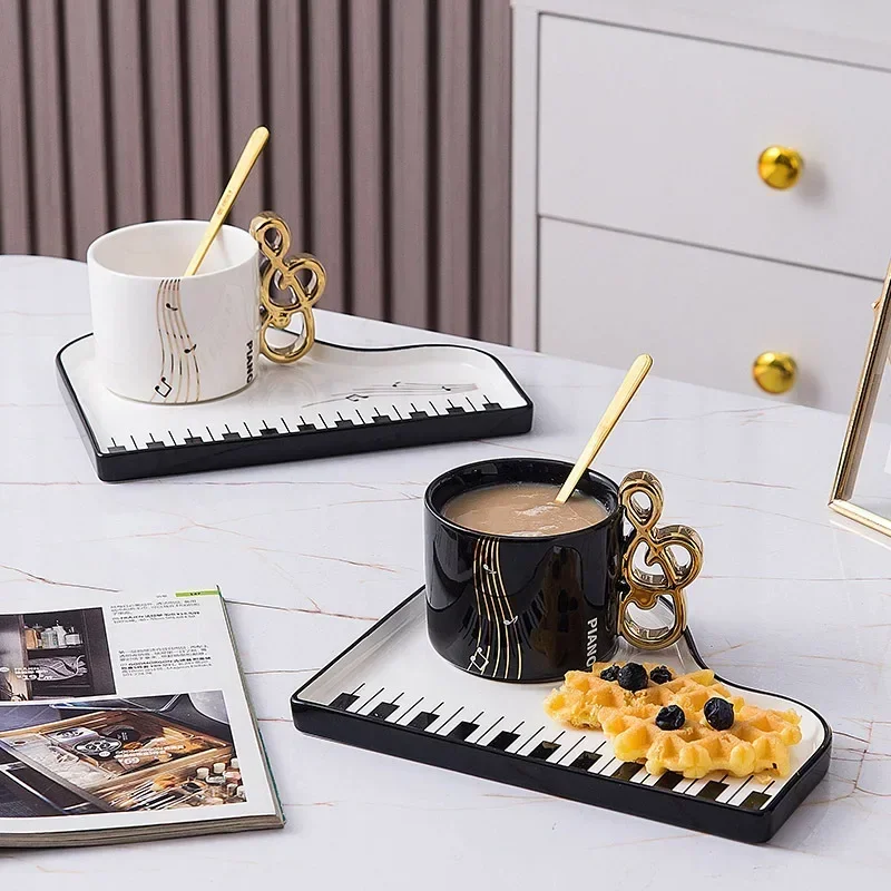 200ml Creative Piano Coffee Mu - огляд і ціна Coffee Tea Set