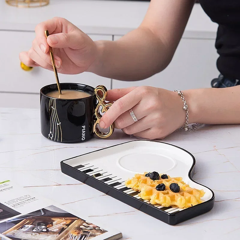 200ml Creative Piano Coffee Mu - огляд і ціна Coffee Tea Set