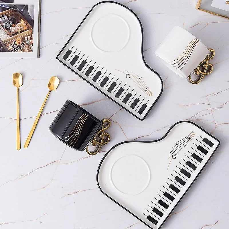 200ml Creative Piano Coffee Mu - огляд і ціна Coffee Tea Set