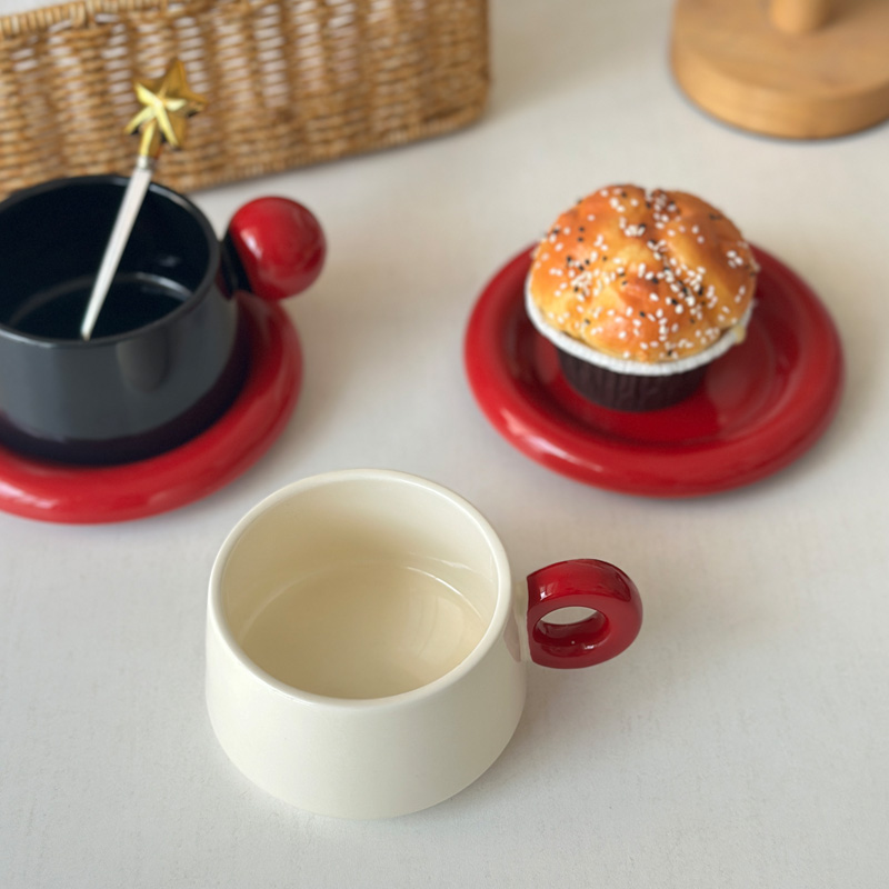 210ml Ceramic Coffee Cup Dish  - огляд і ціна Coffee Tea Festival