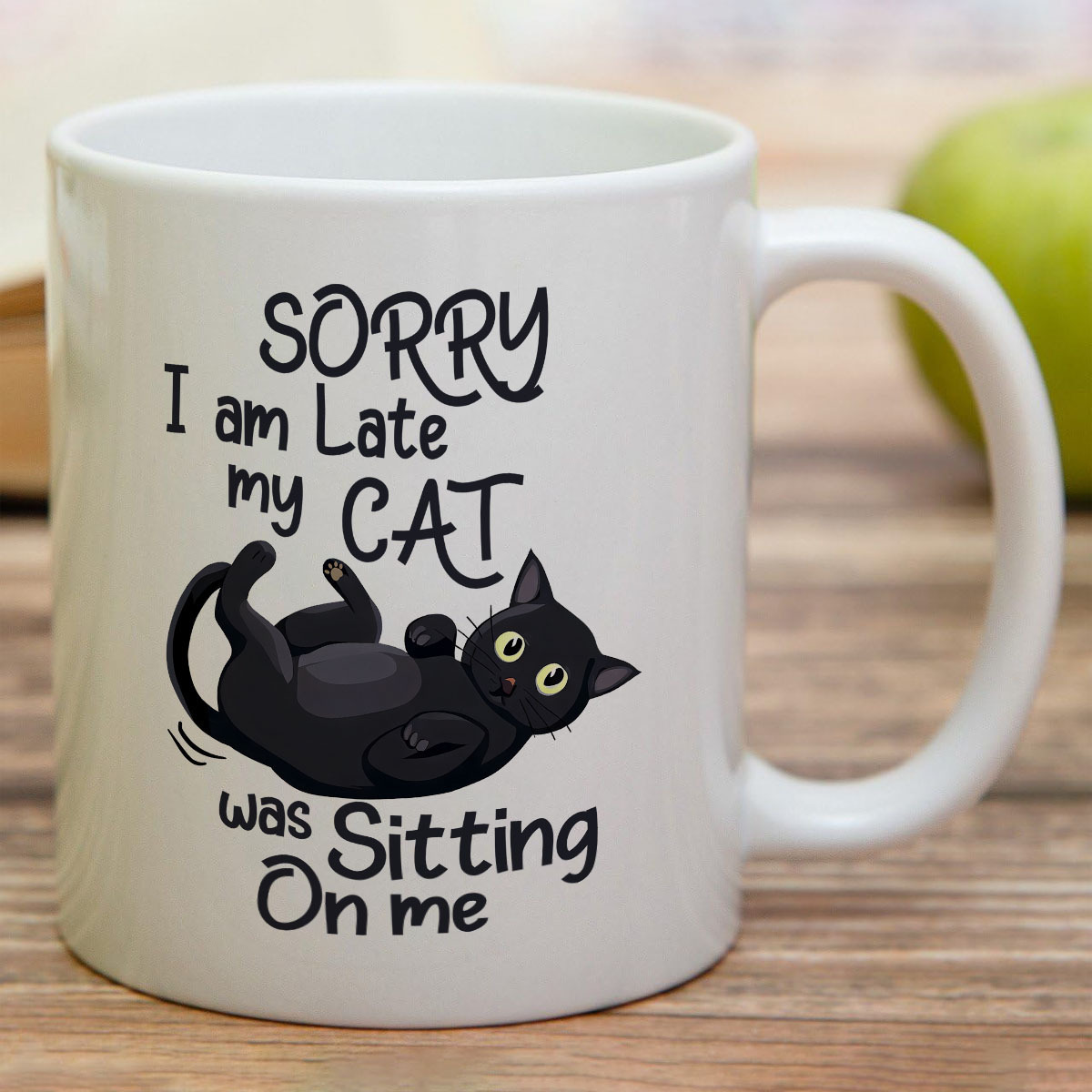 1 Funny Cat Shaped Ceramic Mug - огляд і ціна Coffee Tea With Me
