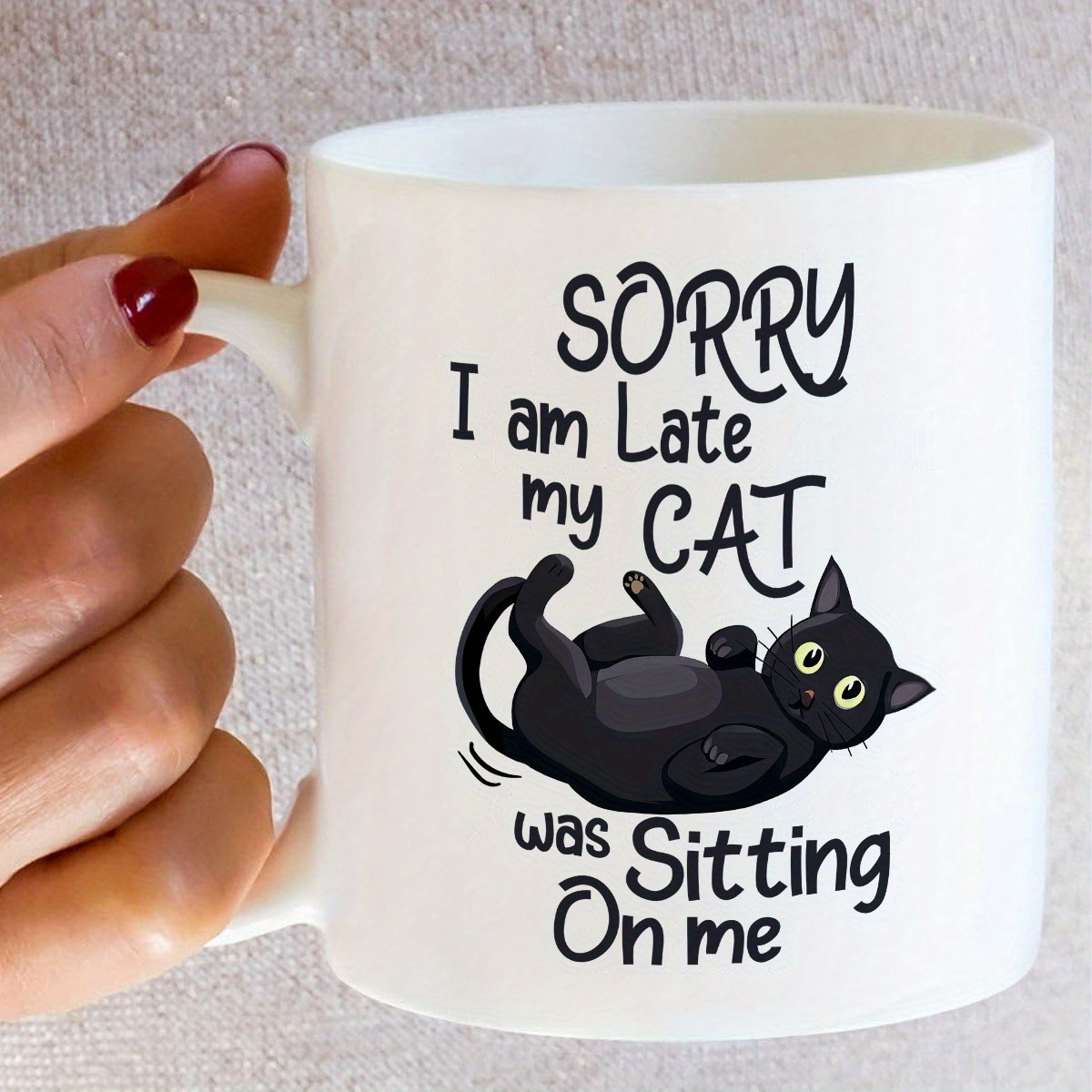 1 Funny Cat Shaped Ceramic Mug - огляд і ціна Coffee Tea With Me