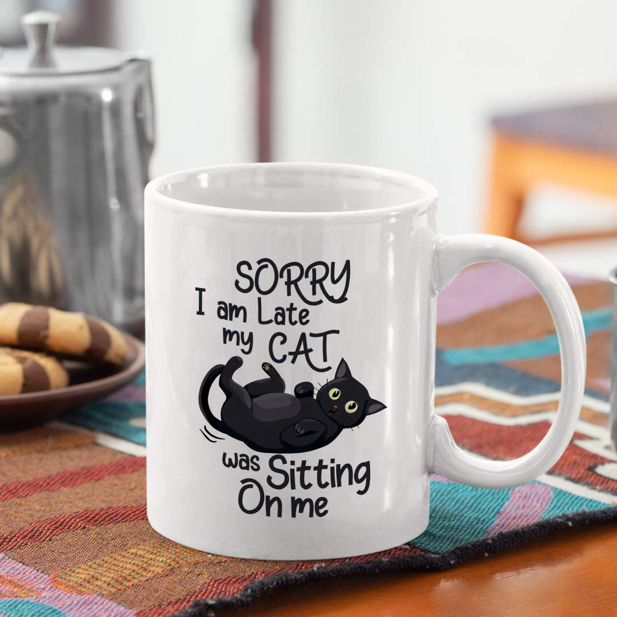 1 Funny Cat Shaped Ceramic Mug - огляд і ціна Coffee Tea With Me