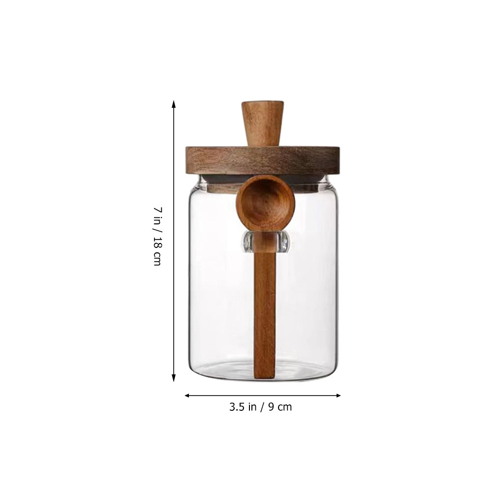 Transparent Glass Food Storage - огляд і ціна Coffee Tea Containers