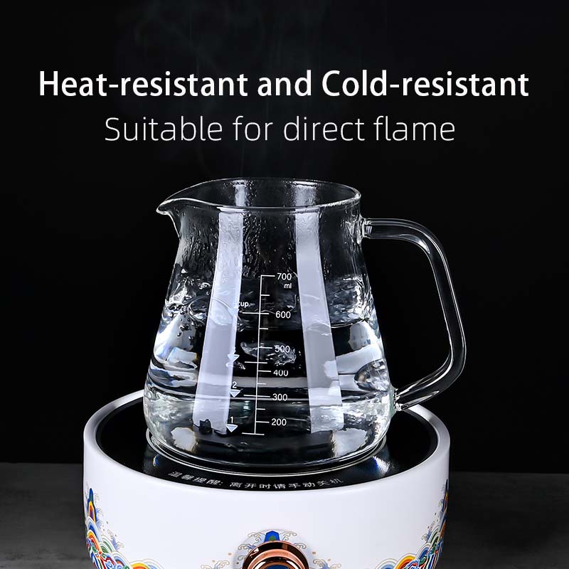 New High Borosilicate 700ml  G - огляд і ціна Coffee Tea Brew