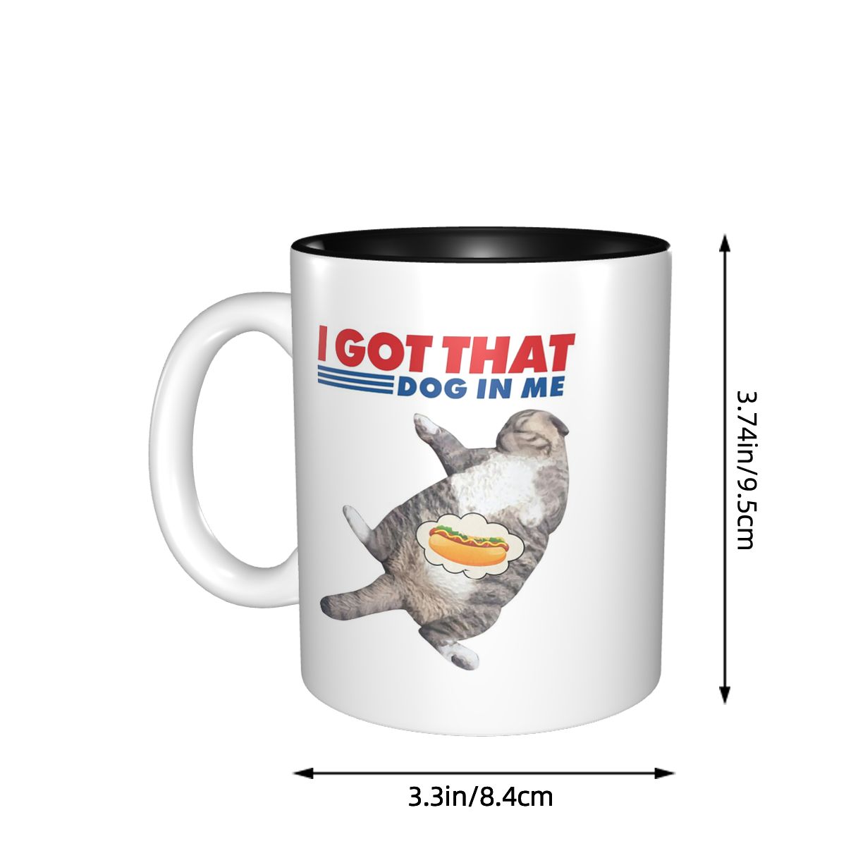 I Got That Dog In Me Mug Funny - огляд і ціна Coffee Tea With Me