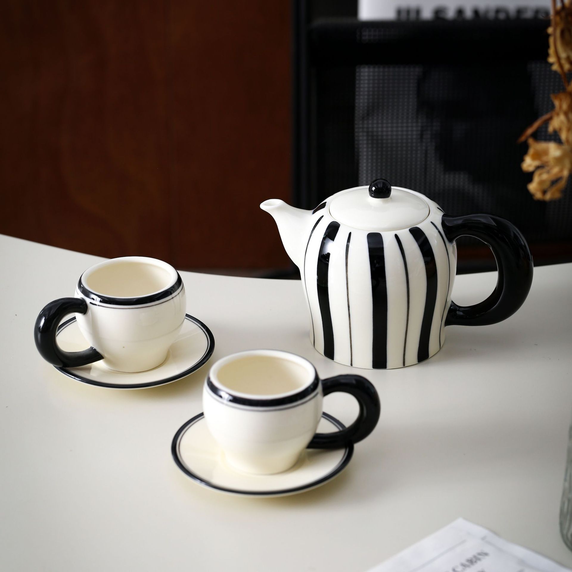 Vintage Ceramic Coffee Cup Sau - огляд і ціна Coffee Tea Set