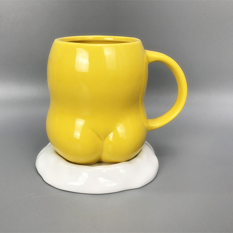 Cartoon Egg Man Ceramics Mugs  - огляд і ціна Best Tea Coffee