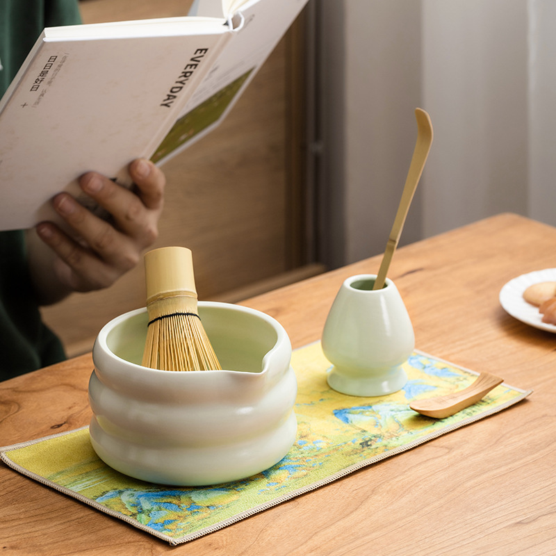 4/7PCS Japanese Matcha Set Mat - огляд і ціна Matcha Whisk Set